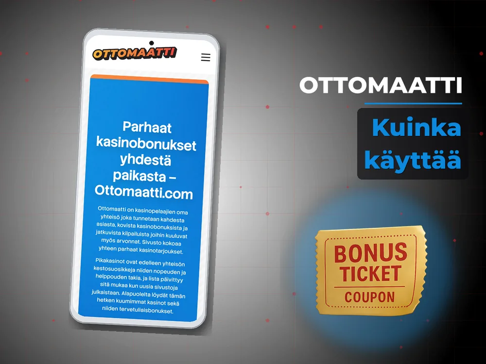 Ottomaatti - Kuinka käyttää