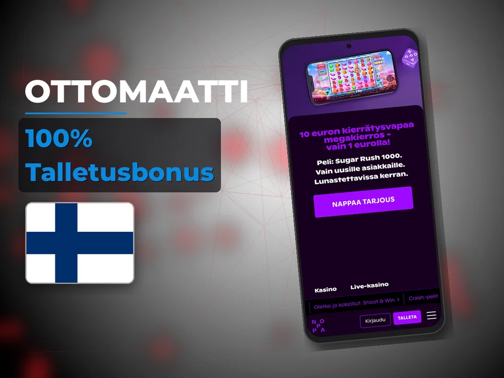 Ottomaatti - 100% Talletusbonus