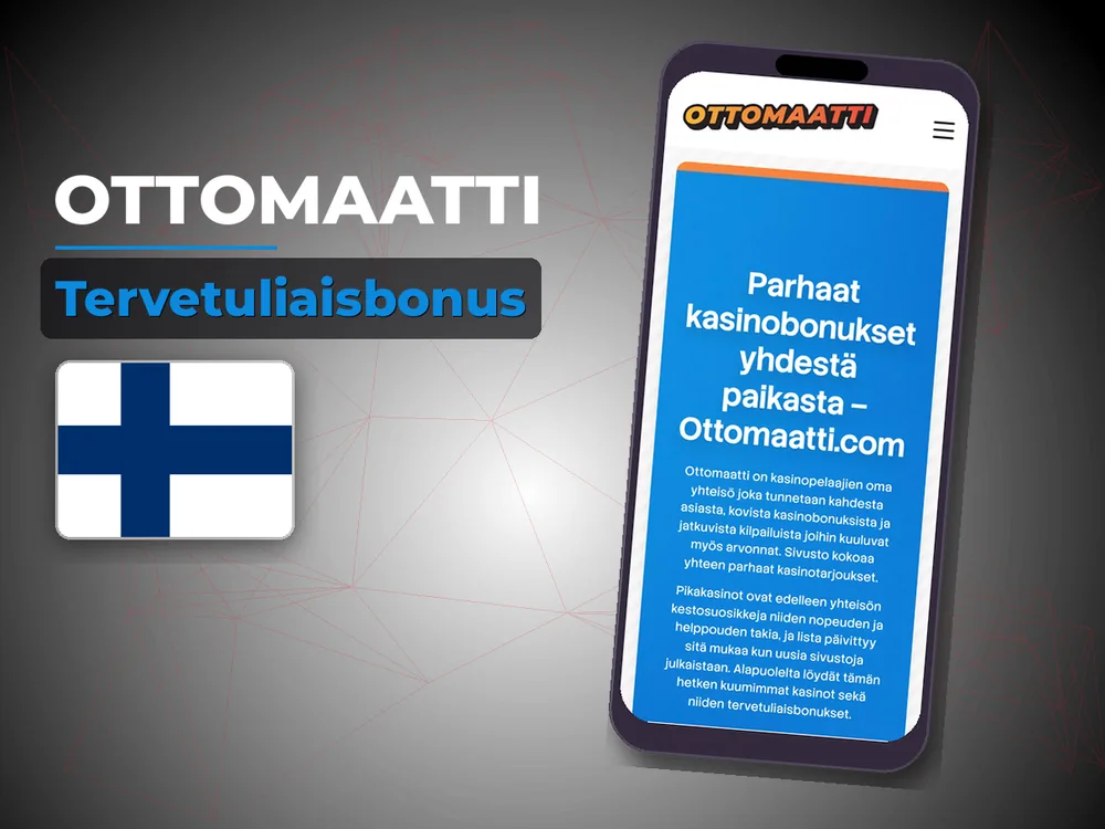Ottomaatti - Tervetuliaisbonus