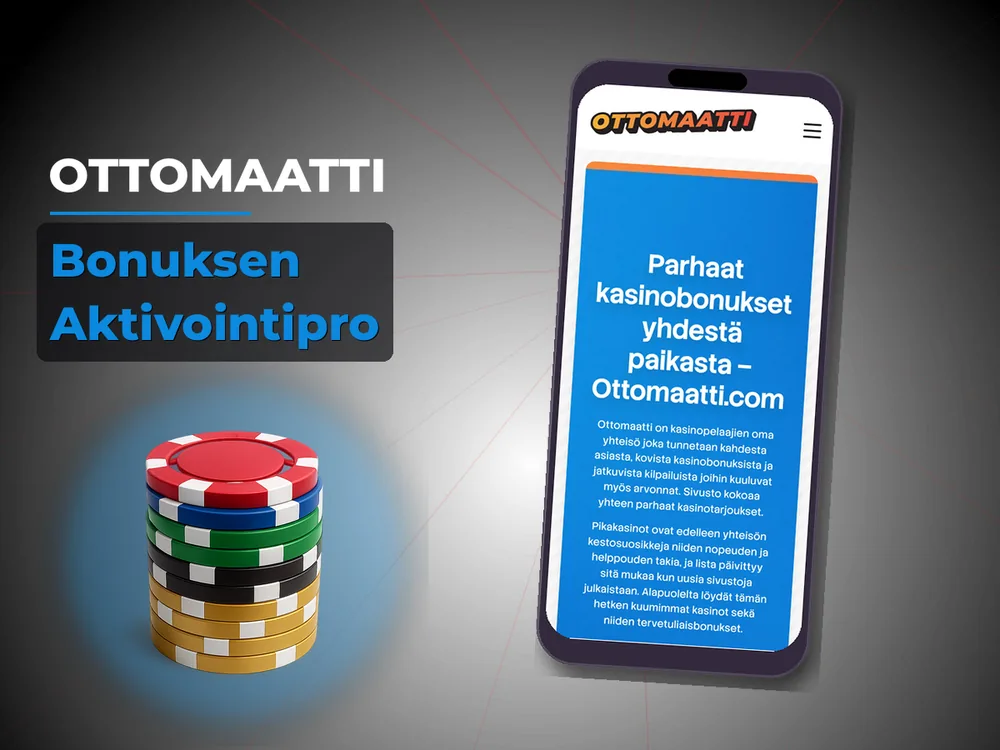 Ottomaatti - Bonuksen Aktivointipro