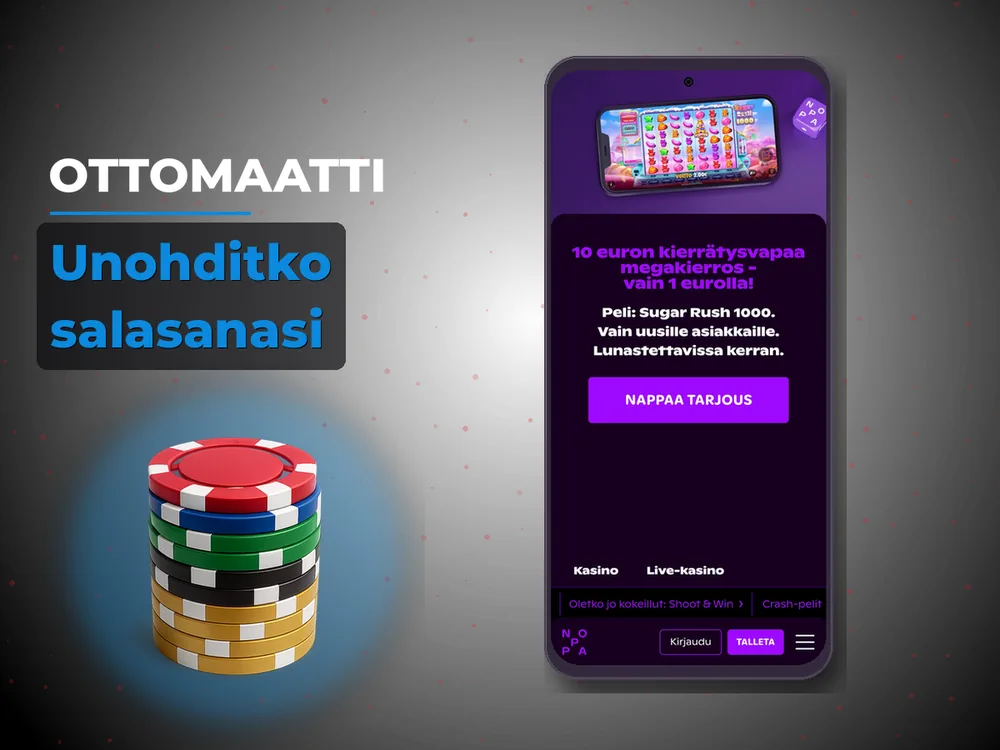 Ottomaatti - Unohditko salasanasi