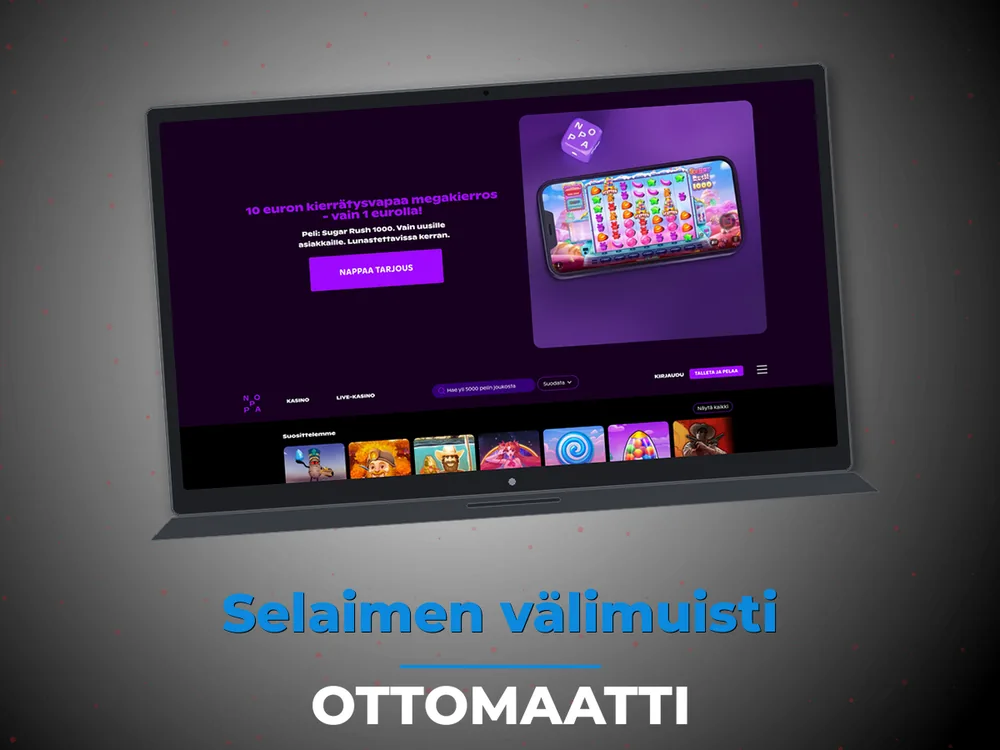 Ottomaatti - Selaimen välimuisti