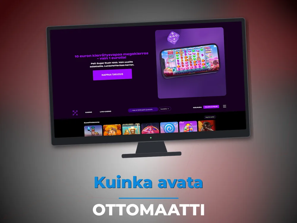 Ottomaatti - Kuinka avata